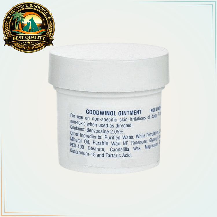 Goodwinol Ointment Mange Treatment for Dogs 1 Oz - Calvetsupply