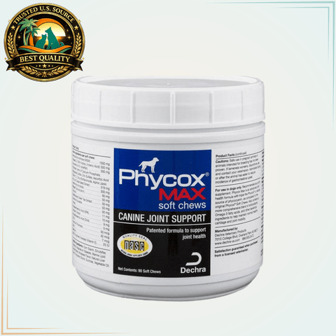 Phycox MAX Joint Supplement Soft Chews for Dogs 90 count - Calvetsupply