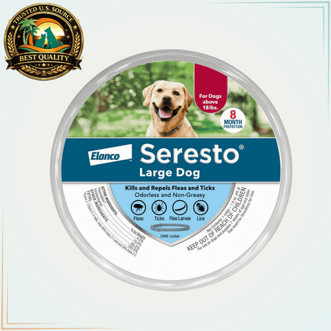 Seresto Flea and Tick Collar for Large Dogs - Calvetsupply