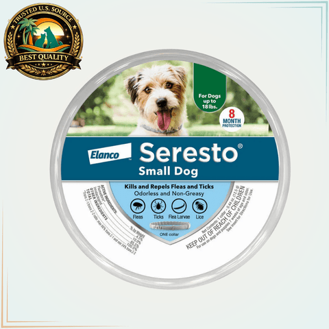 Seresto Flea and Tick Collar for Small Dogs - Calvetsupply