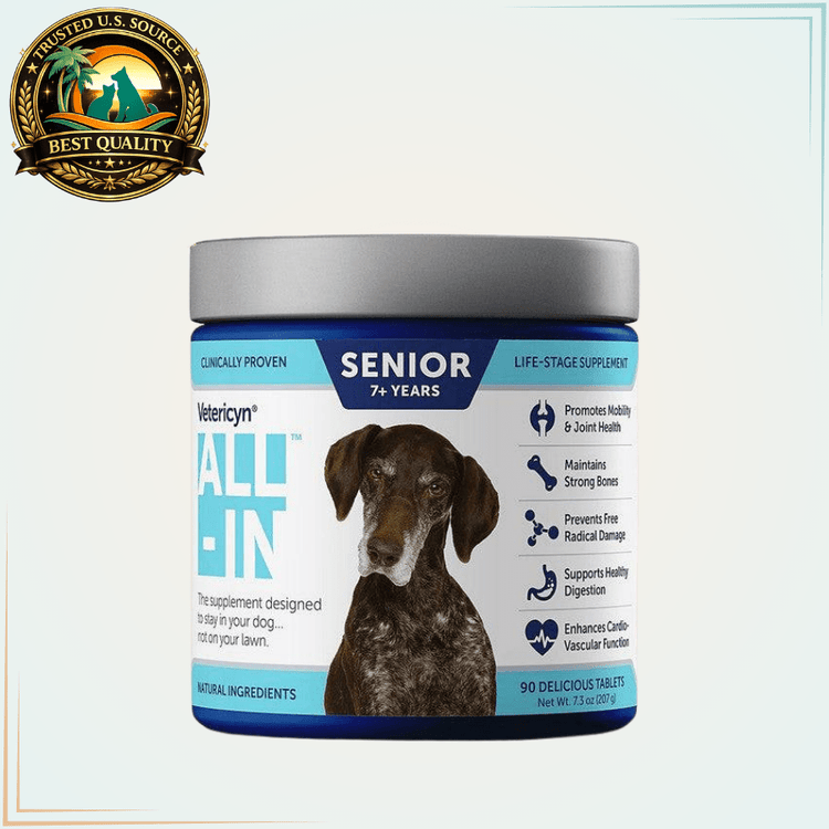 Vetericyn All-In Well-Being Supplement for Dogs Senior - Calvetsupply