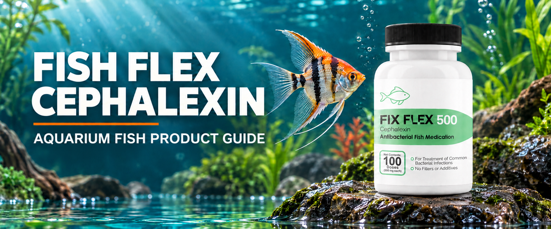 Fish Flex Cephalexin for Aquarium Fish: Ingredient, Strengths, and Product Guide - Calvetsupply