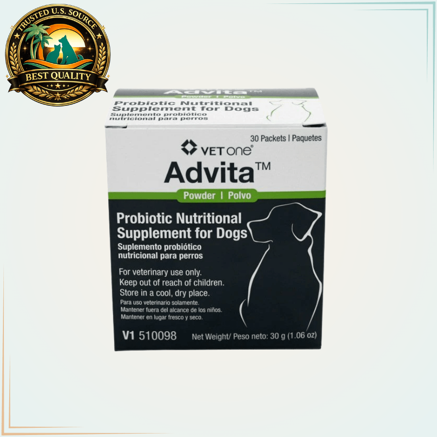 Advita Powder - Probiotic Supplement for Dogs - 1 gram packet - Calvetsupply