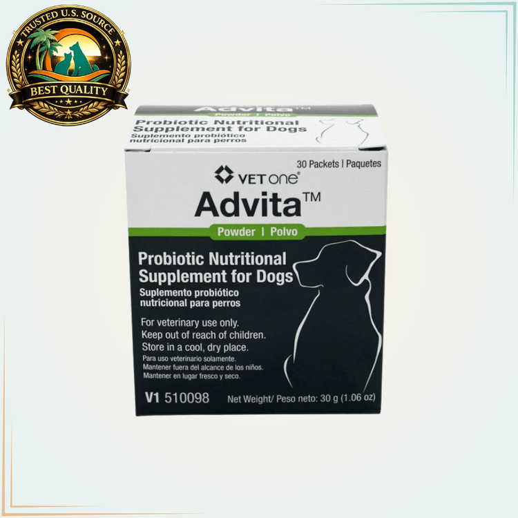 Advita Powder - Probiotic Supplement for Dogs - 1 gram packet - Calvetsupply