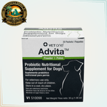 Advita Probiotic Nutritional Supplement for Dogs 30 Packets - Calvetsupply