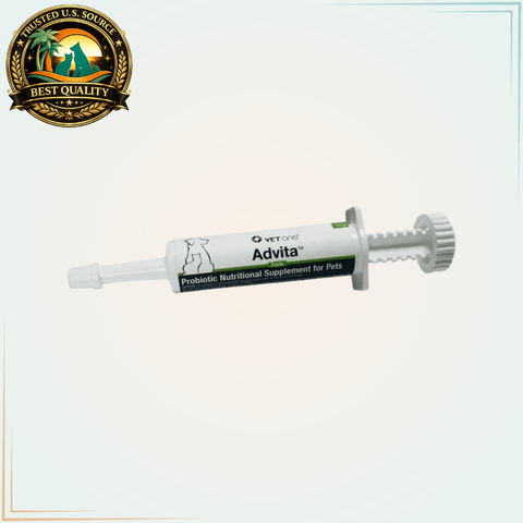 Advita - Probiotic Paste for Dogs and Cats - 15 gram tube - Calvetsupply