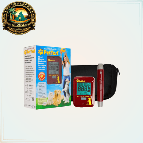 Advocate | PetTest Glucose Monitoring System Full Kit for Dogs & Cats - Calvetsupply