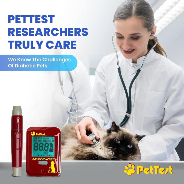 Advocate | PetTest Glucose Monitoring System Full Kit for Dogs & Cats - Calvetsupply