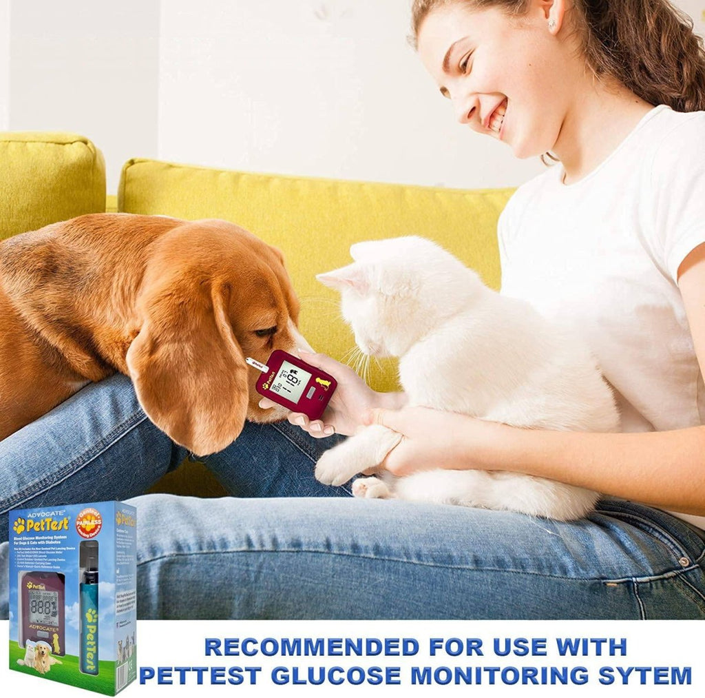Advocate | PetTest Sterile Twist Top Lancets 21G (50 Lancets) for Dogs and Cats - Calvetsupply