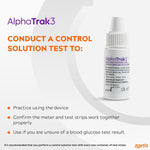 AlphaTrak 3 Control Solution - 2x4 mL Bottles - Calvetsupply