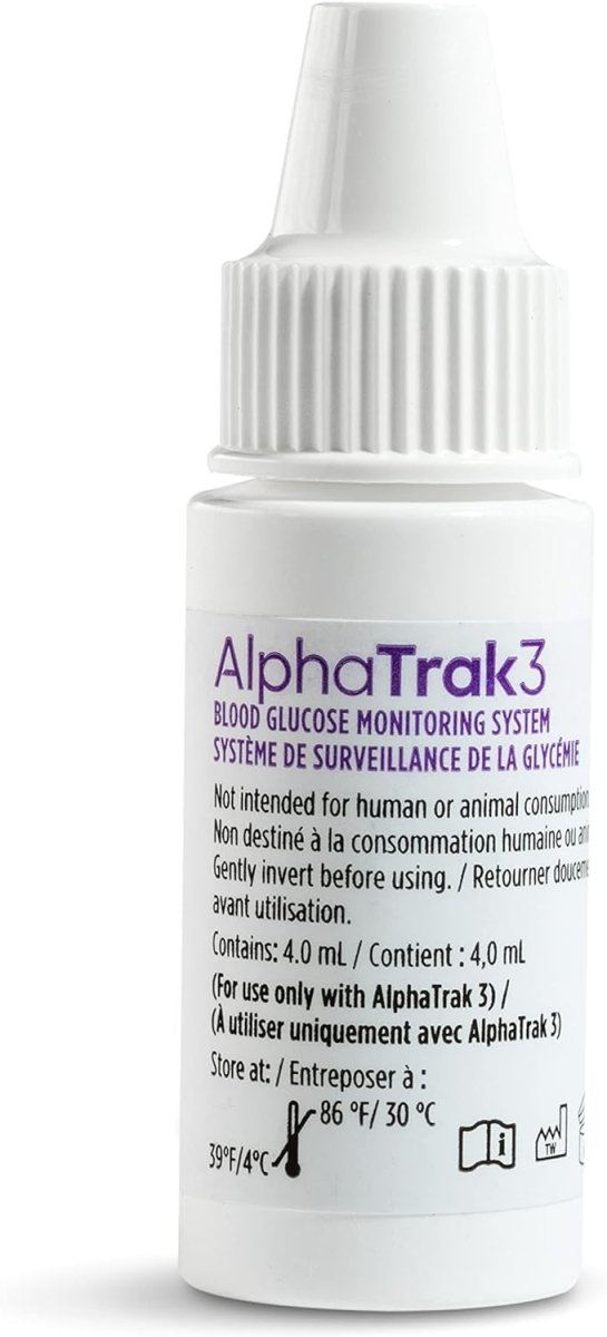 AlphaTrak 3 Control Solution - 2x4 mL Bottles - Calvetsupply