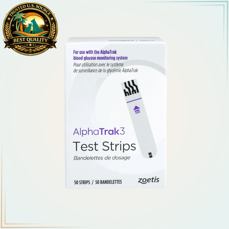 AlphaTrak 3 Test Strips - 50 Strips - Calvetsupply