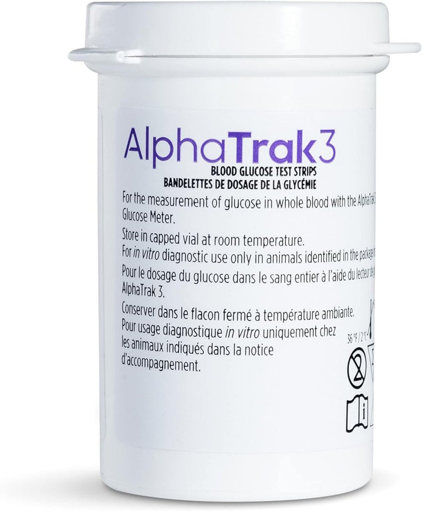 AlphaTrak 3 Test Strips - 50 Strips - Calvetsupply