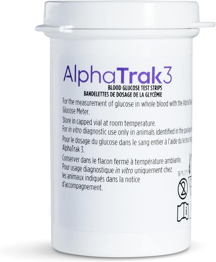AlphaTrak 3 Test Strips - 50 Strips - Calvetsupply