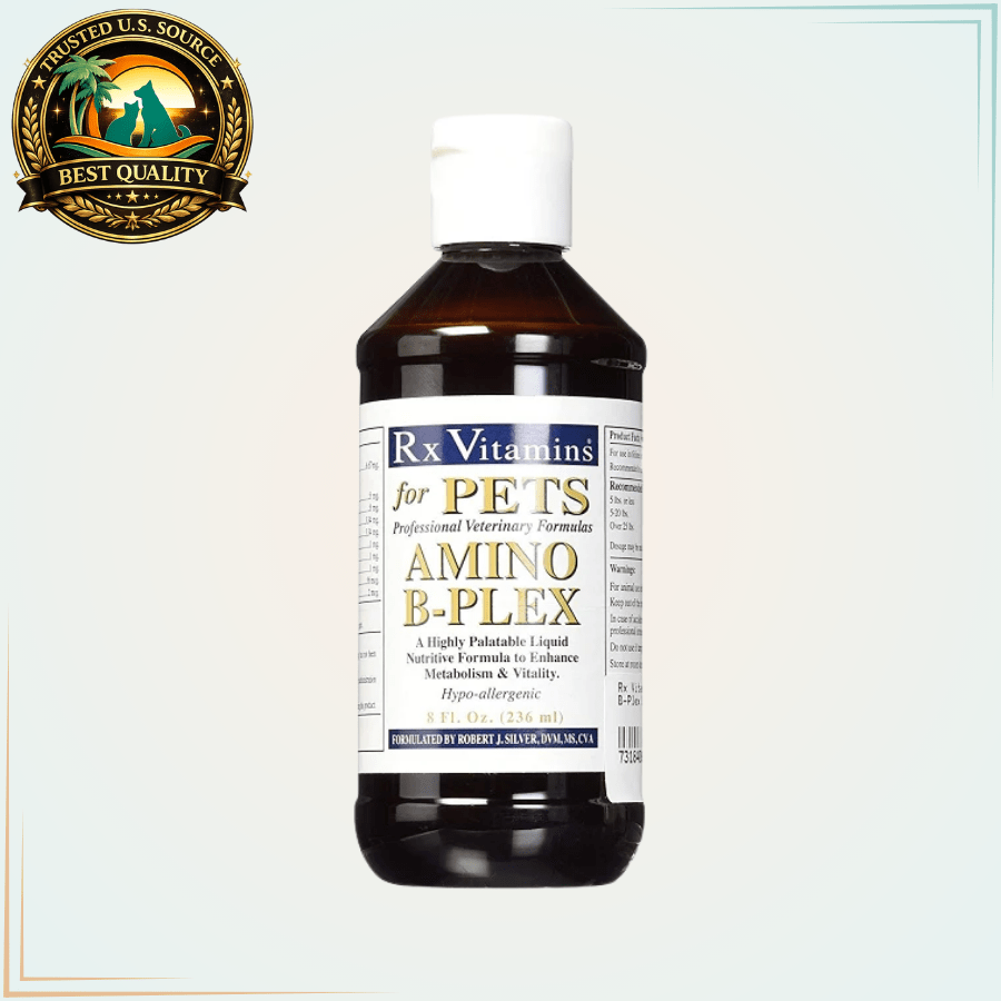 Amino B-Plex - B Complex/Amino Acids - 8 oz. - Calvetsupply
