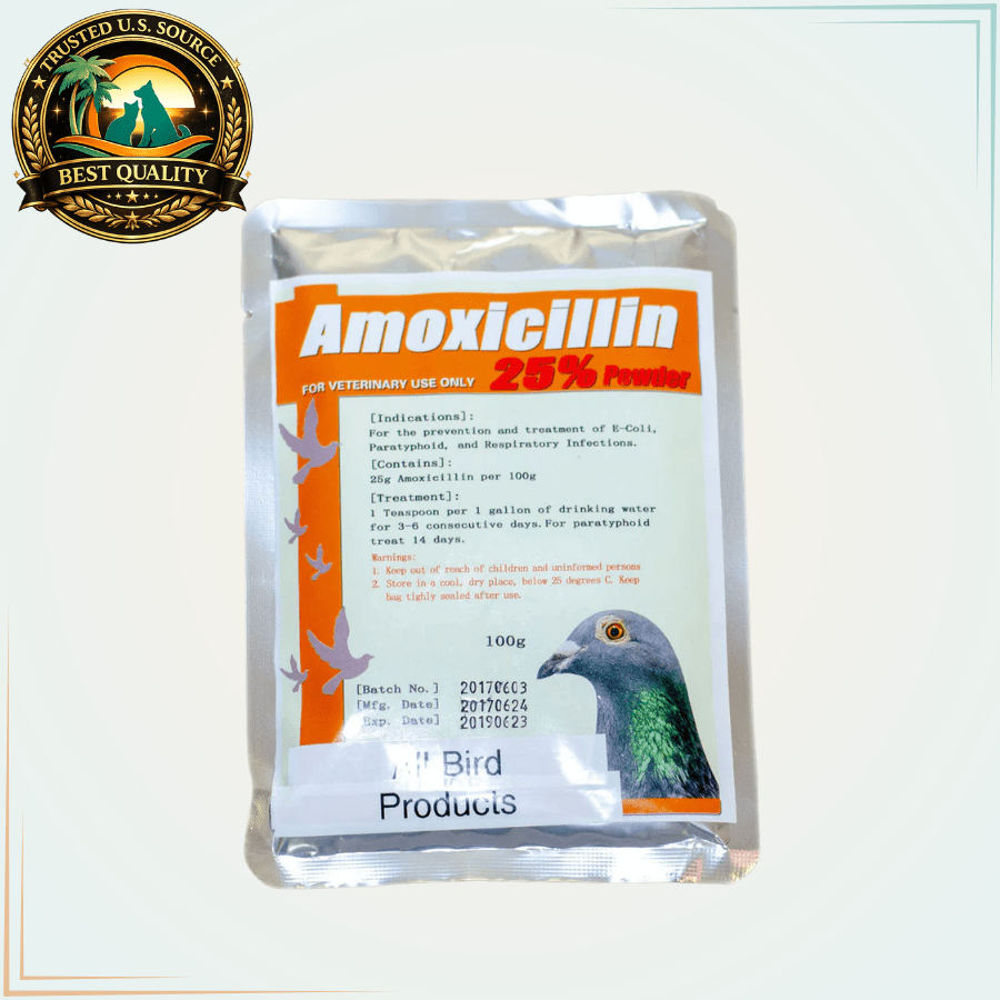 Amoxicillin 25% Powder Generic - Calvetsupply