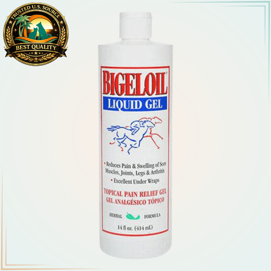 Bigeloil Liquid Gel for Horses and Dogs 14 Oz - Calvetsupply