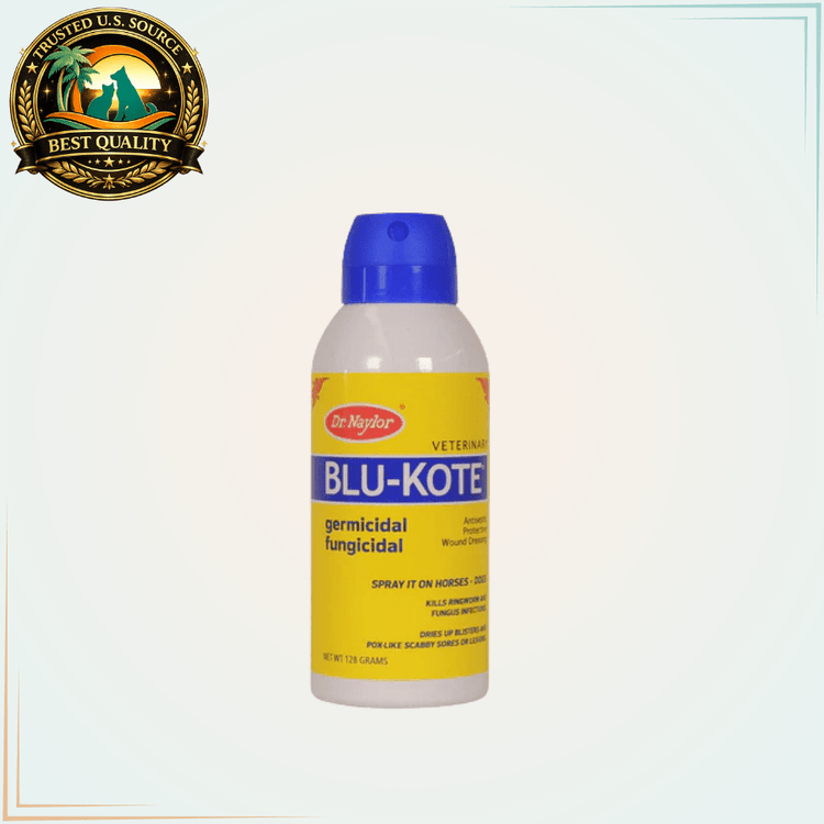 Blu-Kote Aerosol Wound Spray by Dr. Naylor 128 Grams - Calvetsupply