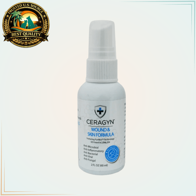 Ceragyn Wound and Skin Formula - 2 oz. spray - Calvetsupply