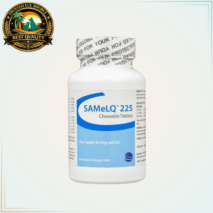 Ceva SAMeLQ 225mg Chewable Tablets 30 Tablets - Calvetsupply
