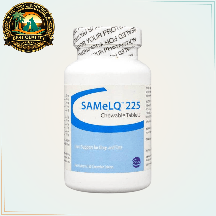 Ceva SAMeLQ 225mg Chewable Tablets 60 Tablets - Calvetsupply