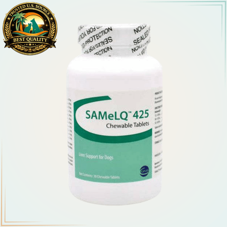 Ceva SAMeLQ 425mg Chewable Tablets 30 Tablets - Calvetsupply