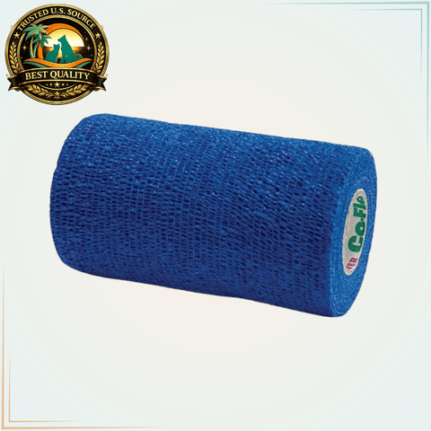 Co Flex Stretch Bandage - 4 inch wide - 1 roll - Calvetsupply
