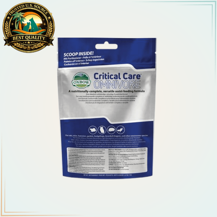 Critical Care Omnivore- 340 gm Pouch - Calvetsupply