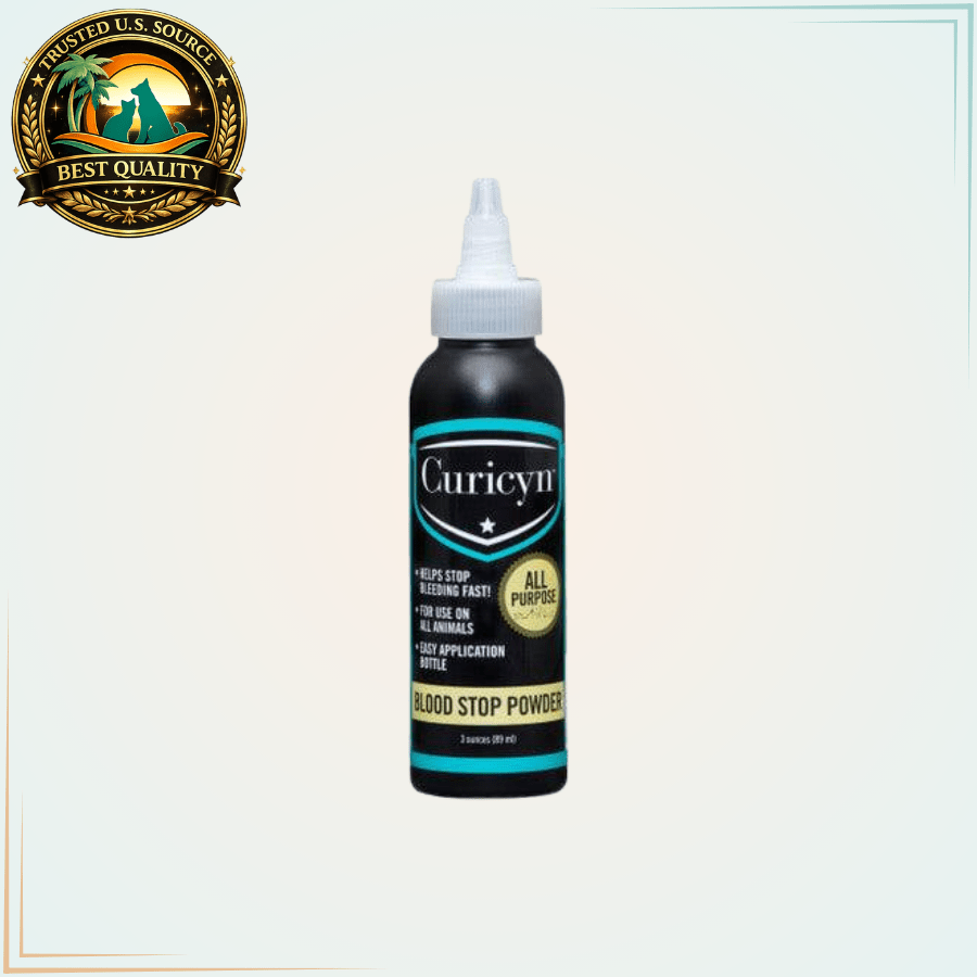 Curicyn Blood Stop Powder 3 Oz - Calvetsupply