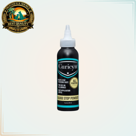 Curicyn Blood Stop Powder 3 Oz - Calvetsupply
