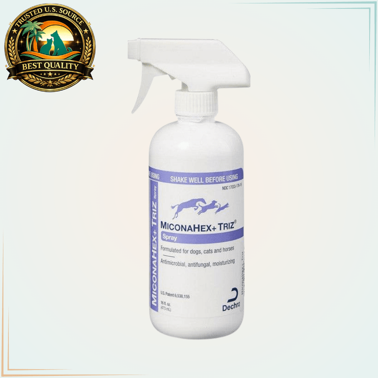 Dechra MiconaHex + Triz Spray 16 Oz - Calvetsupply