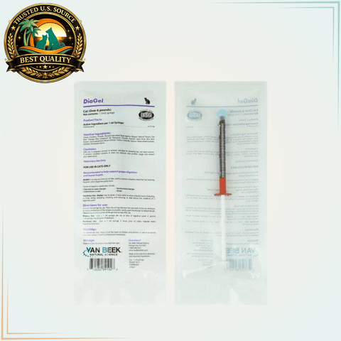 DiaGel Anti-Diarrhea and Digestive Support - 1ml For Cats Over 6lbs - Calvetsupply