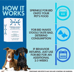 For-bid for Dogs Stop Stool Eating Coprophagia (12 Packets) - Calvetsupply