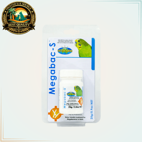Megabac-S (Vetafarm) – Antifungal Treatment for Birds & Pigeons - Calvetsupply