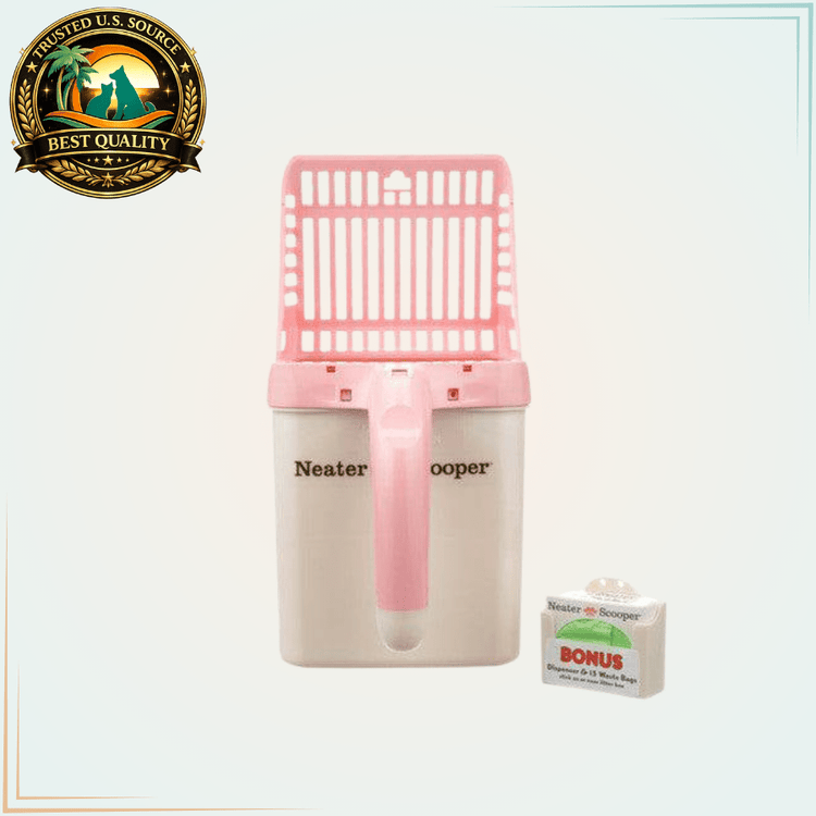 Neater Scooper Litter Box Scooper by Neater Pets PINK - Calvetsupply