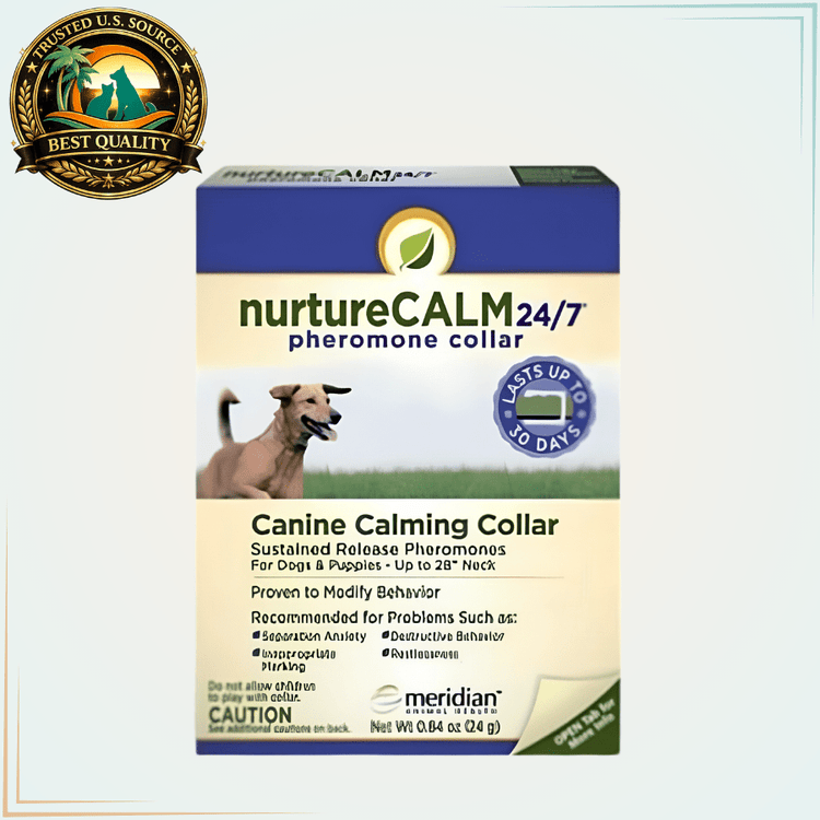 NurtureCalm 24/7 Pheromone Canine Collar - Calvetsupply