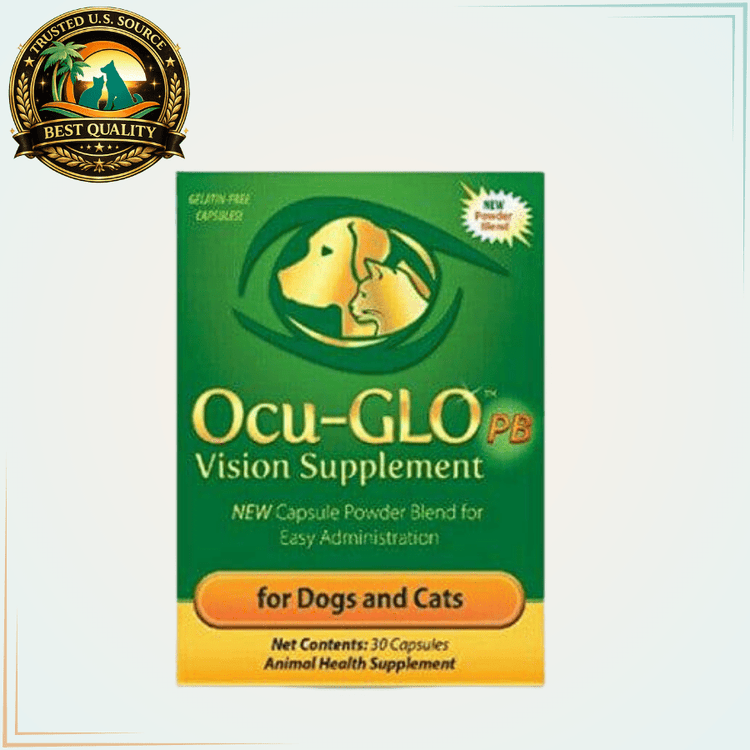 Ocu Glo PB Canine & Feline Vision Support 30 Capsules - Calvetsupply