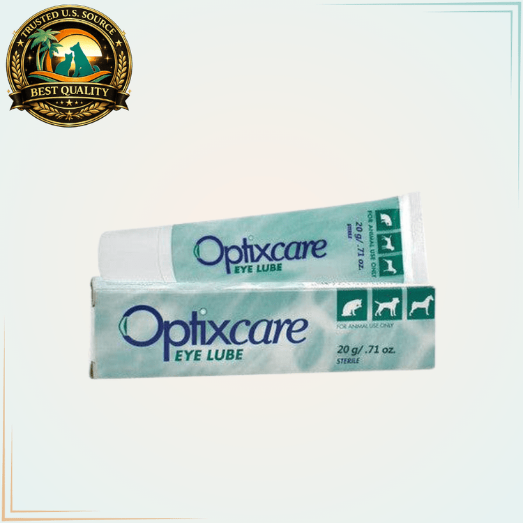 Optixcare Eye Lube for Dogs & Cats (20 Gram) - Calvetsupply