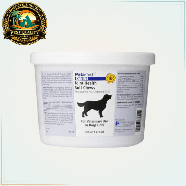 Pala-Tech Canine Joint Health Soft Chews 120 Chews - Calvetsupply