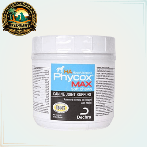 Phycox HA MAX Joint Supplement for Dogs 90 Soft Chews - Calvetsupply