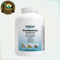 Praziquantel Fish Parasite Treatment for Flukes & Tapeworms – 2,000 Gallons - Calvetsupply