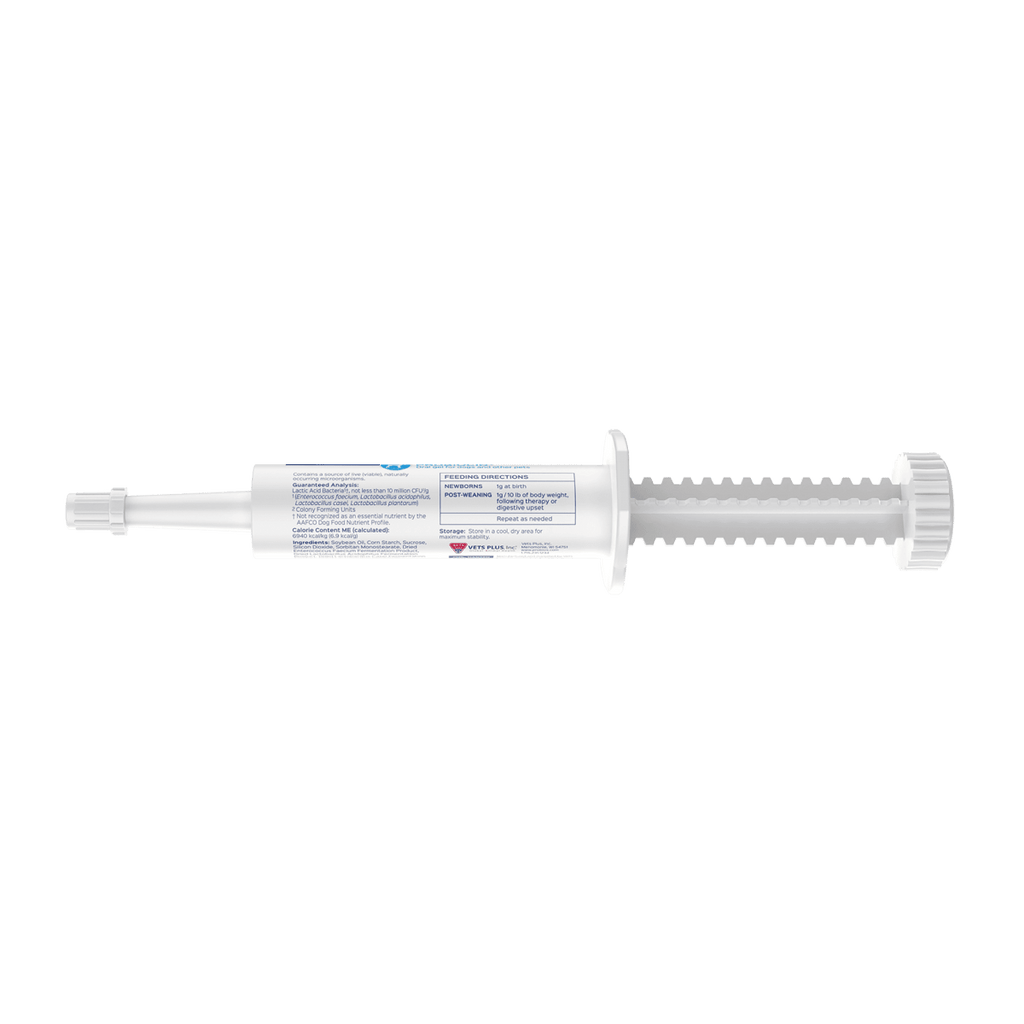Probiocin Probiotic Oral Gel for Dogs and Other Pets 15g Syringe - Calvetsupply