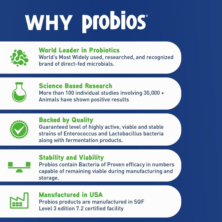 ProBios Probiotic Powder for All Species 240 Gram Powder - Calvetsupply