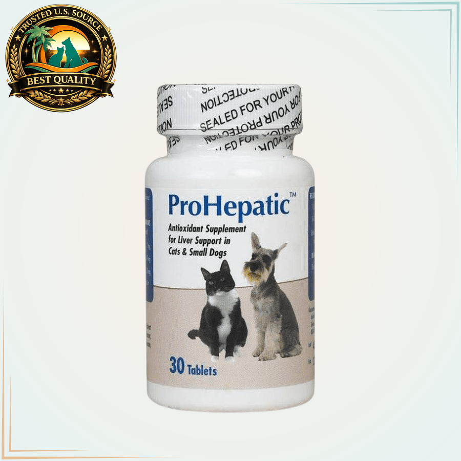 ProHepatic Liver Supplement for Cats and Small Dogs - 30 Tablets - Calvetsupply