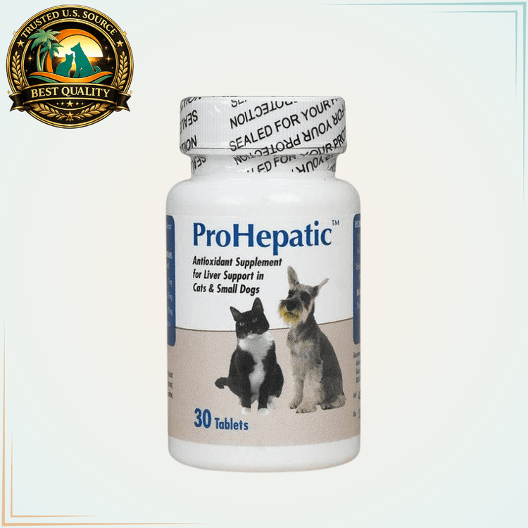 ProHepatic Liver Supplement for Cats and Small Dogs - 30 Tablets - Calvetsupply
