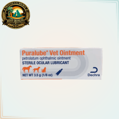 Puralube Vet Ointment Ocular Lubricant for Dogs & Cats 3.5 gram - Calvetsupply