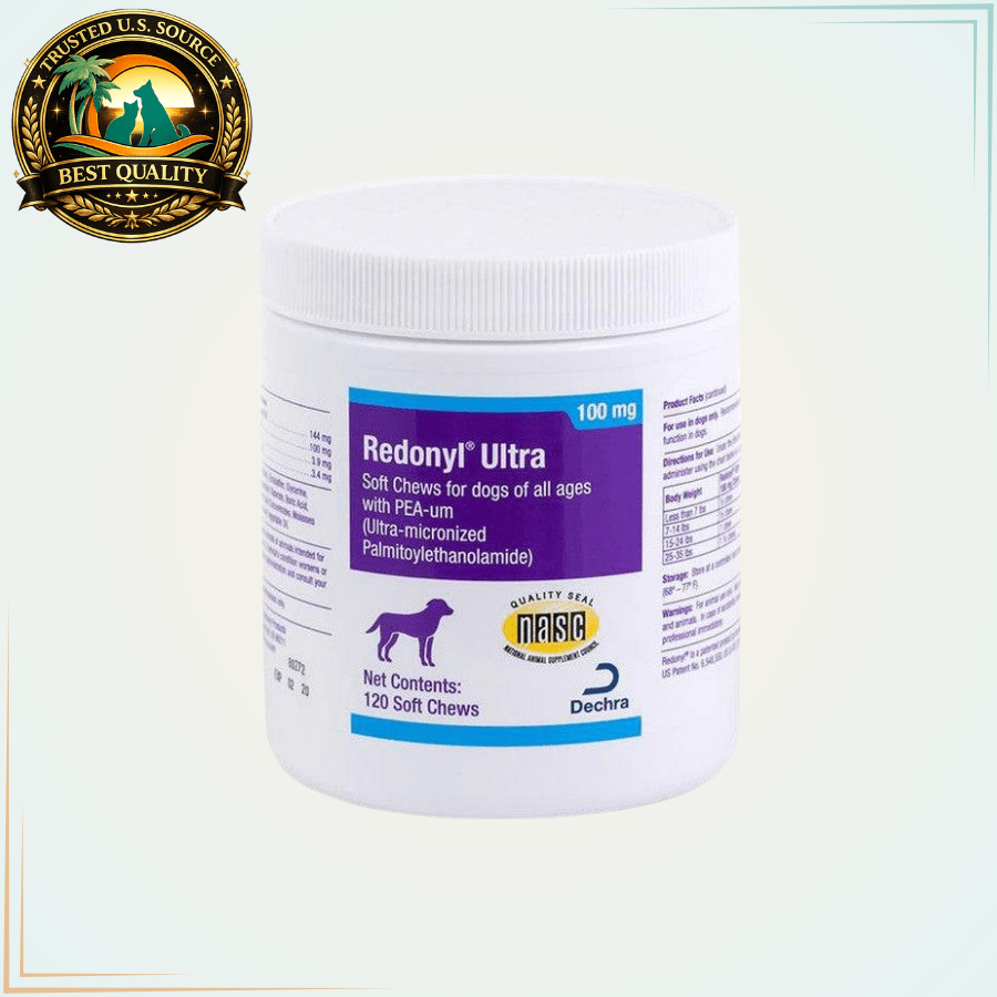 Redonyl Ultra Skin Support Chews for Dogs 120 Soft Chews 100 mg - Calvetsupply