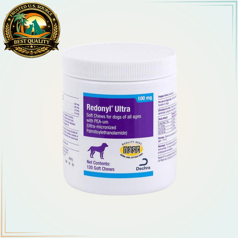 Redonyl Ultra Skin Support Chews for Dogs 120 Soft Chews 100 mg - Calvetsupply