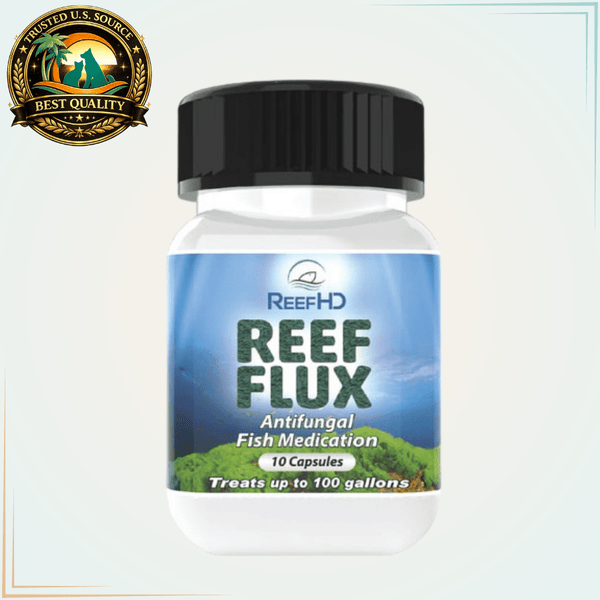 ReefHD Reef Flux Fluconazole 200mg Aquarium Treatment – 10 Capsules - Calvetsupply
