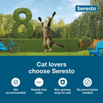 Seresto Flea and Tick Collar for Cats - Calvetsupply